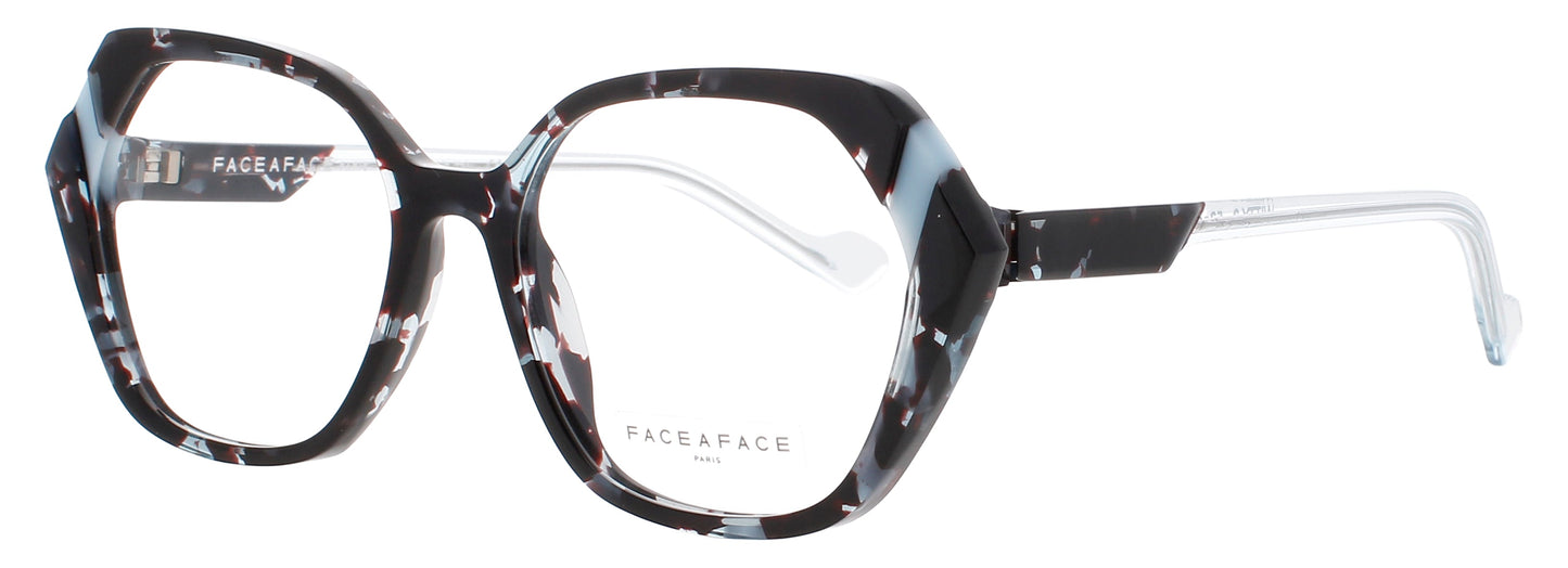 FACE A FACE WITTY 2 Frame TORTOISE ACAJOU BLUE Lens DEMO