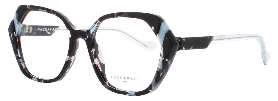 FACE A FACE WITTY 2 Frame TORTOISE ACAJOU BLUE Lens DEMO