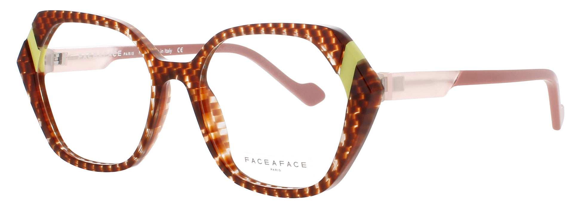 FACE A FACE WITTY 2 Frame CHECKERED TORTOISE Lens DEMO