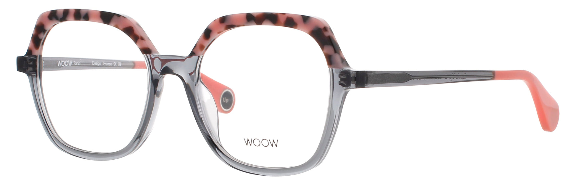 WOOW LOOK-UP-2 Frame PINK GRANITE Lens DEMO