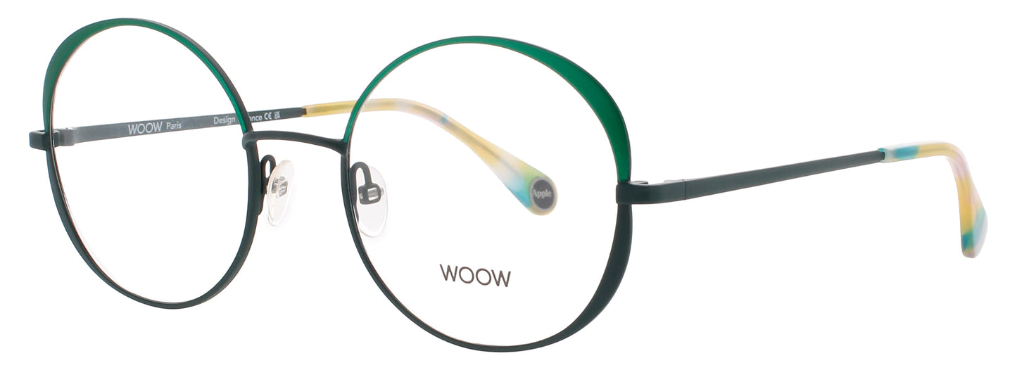 WOOW BIG-APPLE-1 Frame METALLIC GREEN Lens DEMO