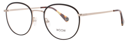 WOOW RUSH-HOUR-1 Frame SHINY YELLOW GOLD Lens DEMO