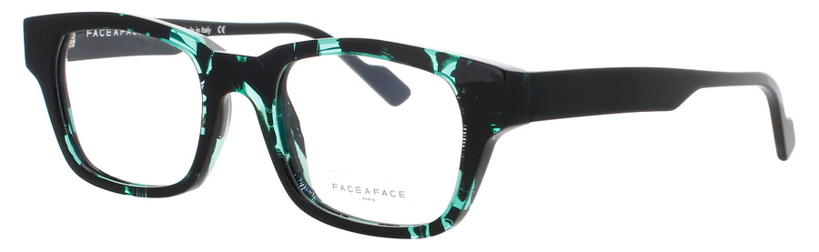 FACE A FACE FRANK 1 Frame BLACK GREEN TORTOISE Lens DEMO