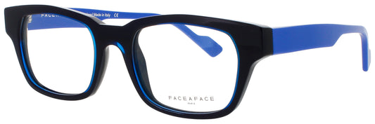 FACE A FACE FRANK 1 Frame BLUE TRANSPARENT TO BLACK Lens DEMO