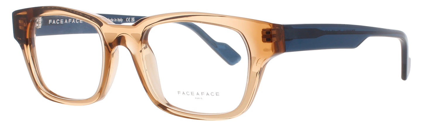 FACE A FACE FRANK 1 Frame CARAMEL TRANSPARENT Lens DEMO