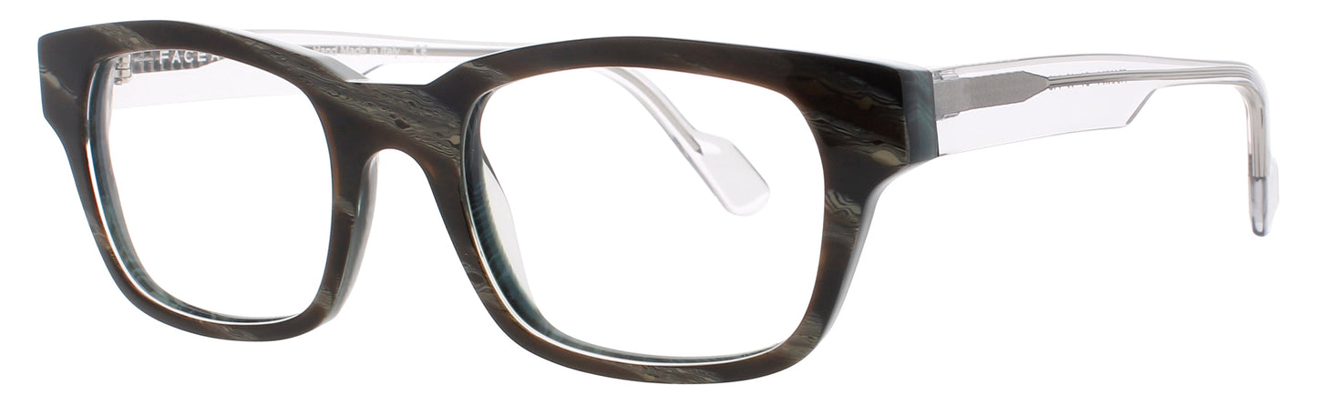 FACE A FACE FRANK 1 Frame BROWN GREY HORN Lens DEMO