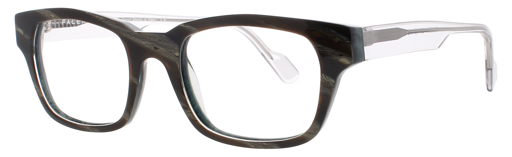 FACE A FACE FRANK 1 Frame BROWN GREY HORN Lens DEMO