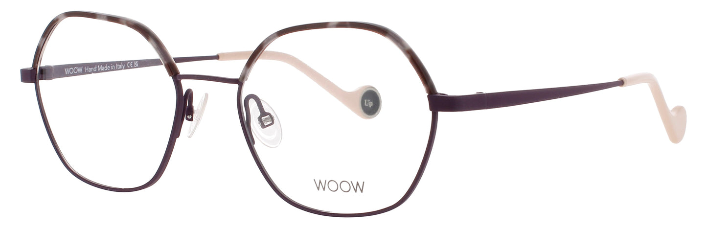 WOOW RISE-UP-2 Frame MATTE VELVET AUBERGINE Lens DEMO