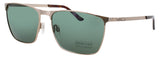 JAGUAR JG37367 Frame SHINY GOLD Lens DARK GREEN POLARIZED