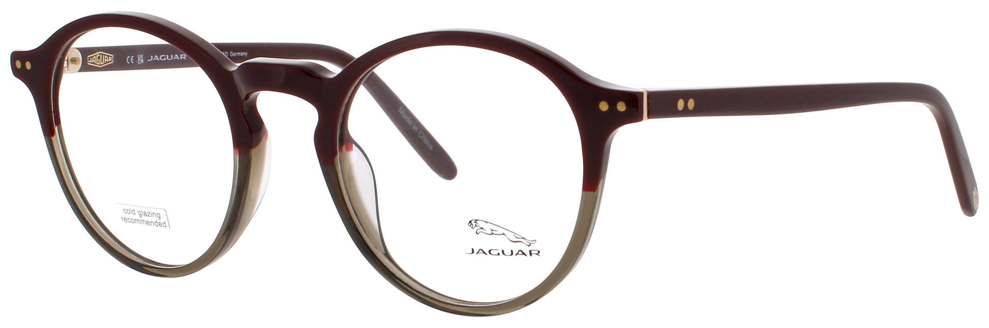 JAGUAR JG31711 Frame MATTE RED Lens DEMO