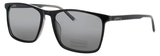 JAGUAR JG37181 Frame MATTE BLACK Lens DARK SMOKE POLARIZED