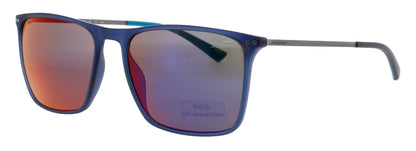 JAGUAR JG37623 Frame MATTE BLUE Lens RED MIRROR