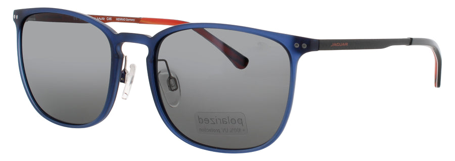 JAGUAR JG37624 Frame MATTE BLUE Lens DARK SMOKE