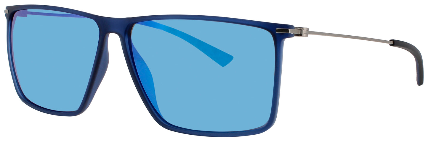 JAGUAR JG37626 Frame MATTE BLUE Lens BLUE MIRROR