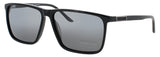 JAGUAR JG37123 Frame MATTE BLACK Lens DARK SMOKE POLARIZED