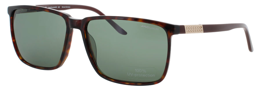 JAGUAR JG37124 Frame MATTE BROWN Lens DARK GREEN