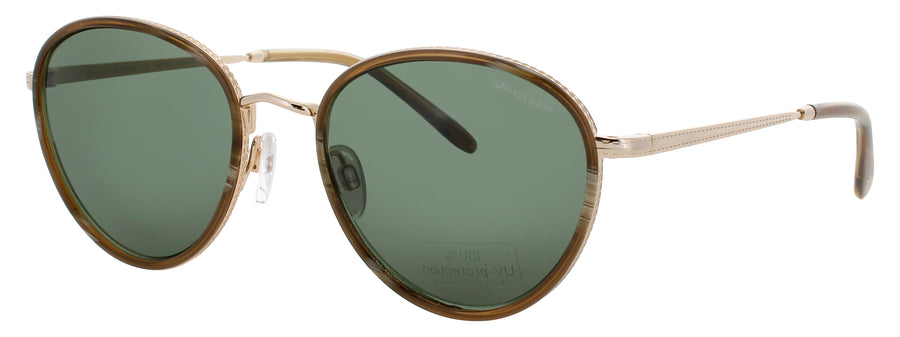 JAGUAR JG37467 Frame MATTE BROWN Lens DARK GREEN