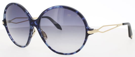 VICTORIA BECKHAM VBS139 Frame BLUE HAVANA Lens BLUE GRADIENT