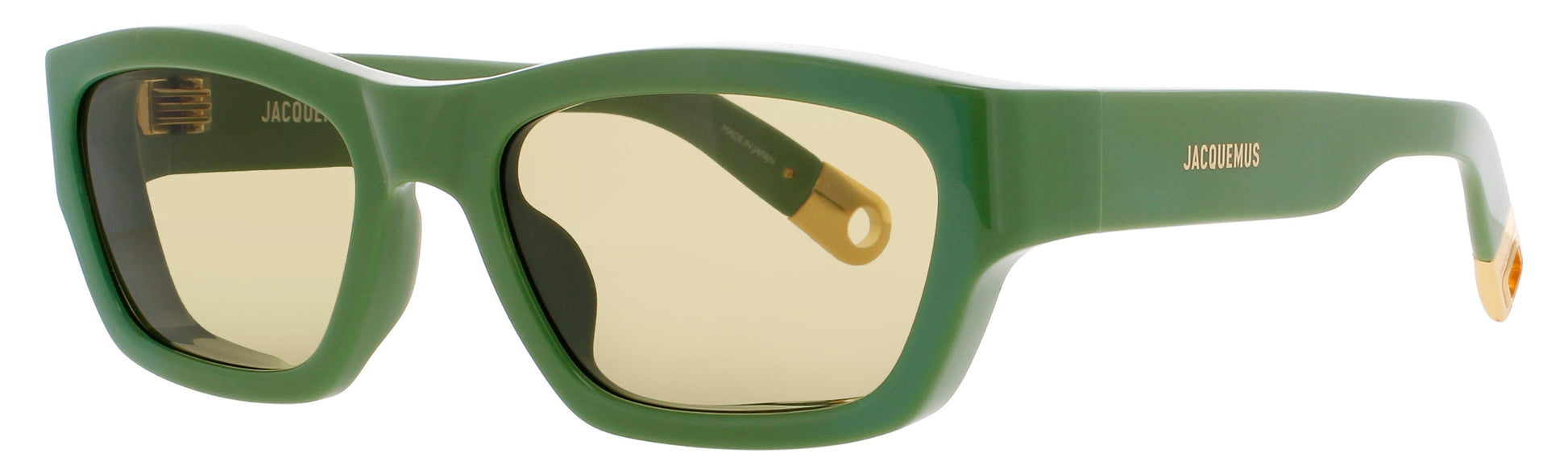 JACQUEMUS JAC9 Frame JADE GREEN/GOLD Lens GREEN TINT