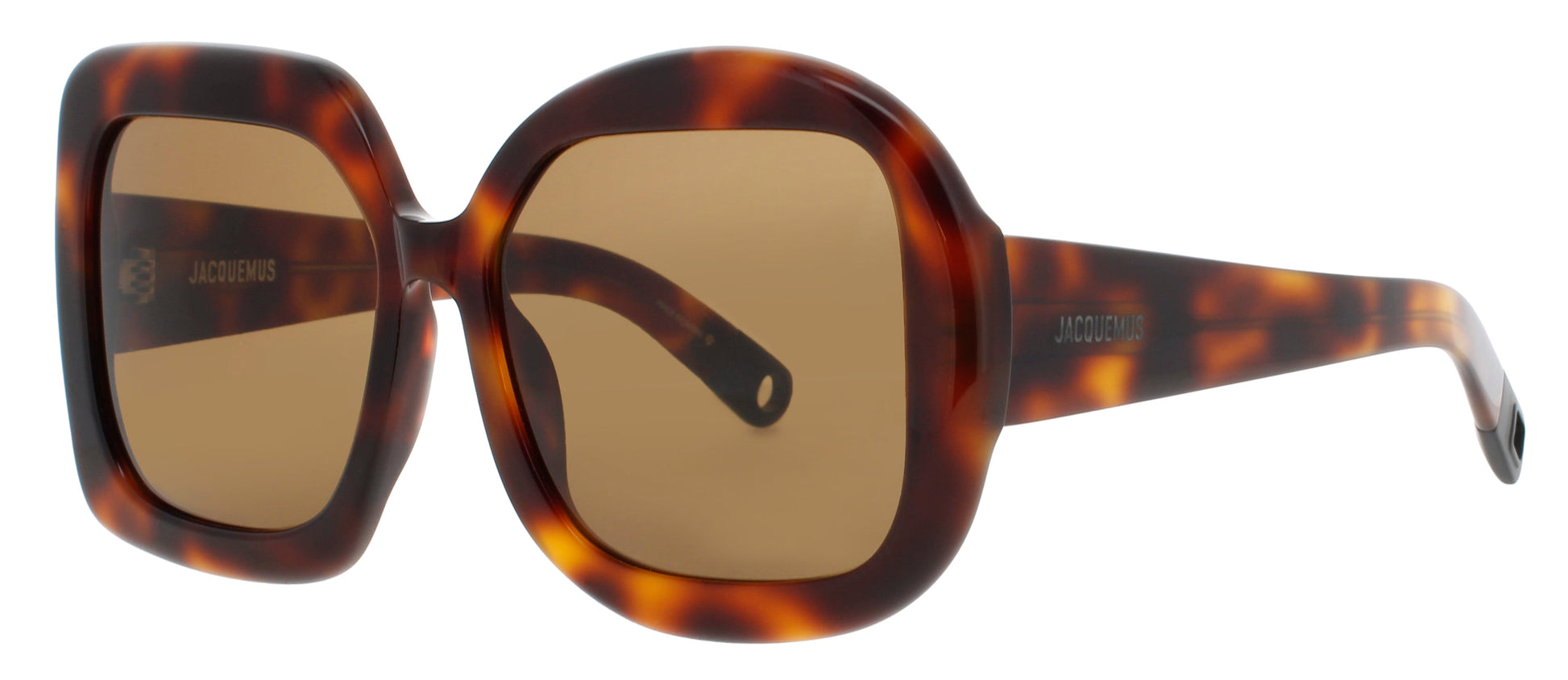JACQUEMUS JAC10 Frame HAVANA Lens BROWN TINT