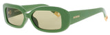 JACQUEMUS JAC11 Frame BLACK/GOLD Lens GREEN