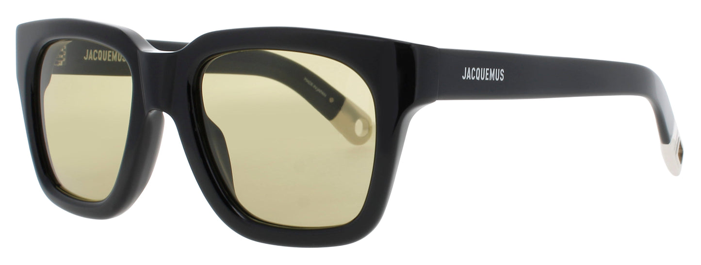 JACQUEMUS JAC20 Frame BLACK/SILVER Lens GREY