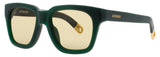JACQUEMUS JAC20 Frame MATTE GREEN/GOLD Lens GREEN TINT