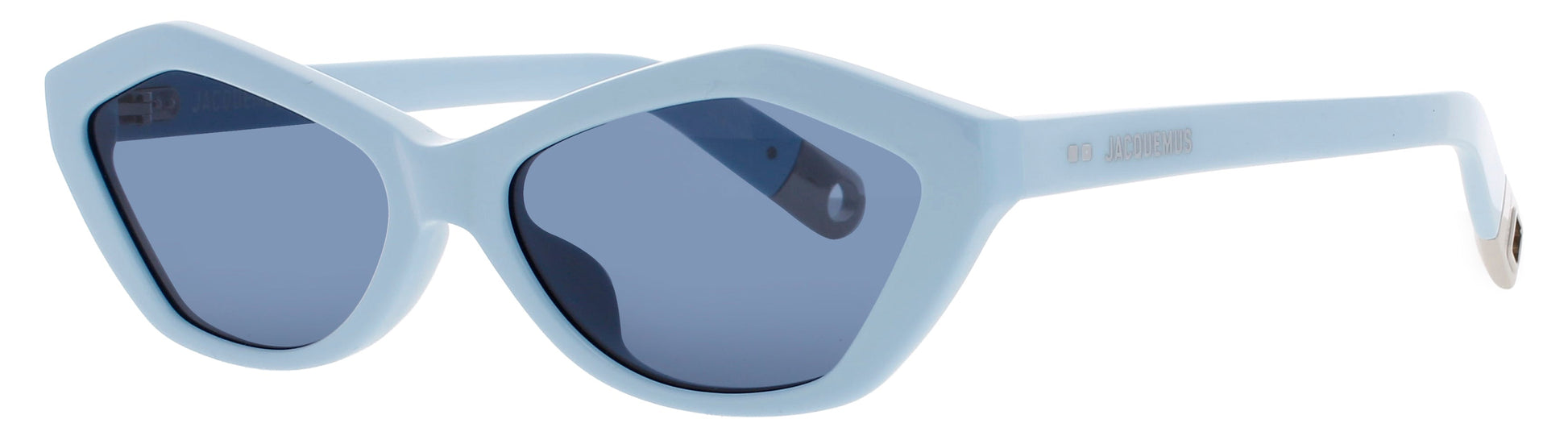 JACQUEMUS JAC42 Frame LIGHT BLUE/SILVER Lens BLUE TINT