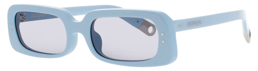 JACQUEMUS JAC47 Frame LIGHT BLUE/SILVER Lens GREY TINT