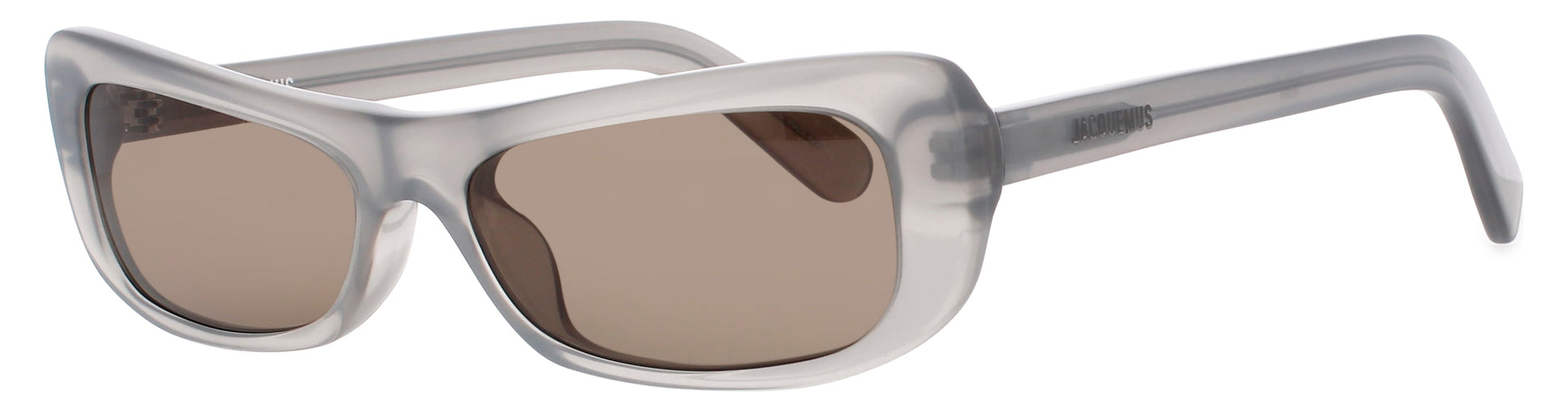 JACQUEMUS JAC55 Frame METALLIC GREY Lens GREY TINT