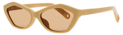 JACQUEMUS JAC42 Frame BANANA/GOLD Lens BROWN TINT