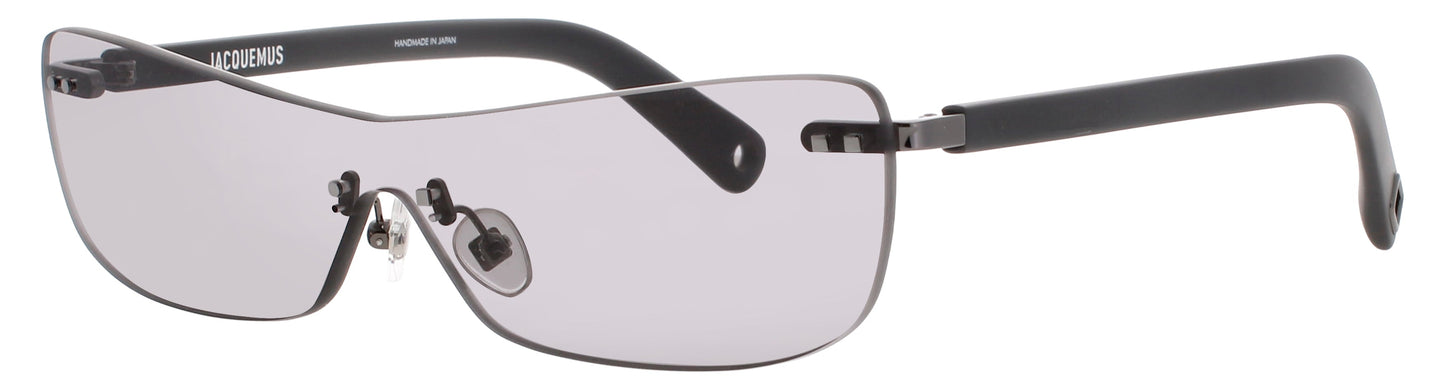 JACQUEMUS JAC69 Frame MATTE GREY/GUNMETAL Lens GREY TINT