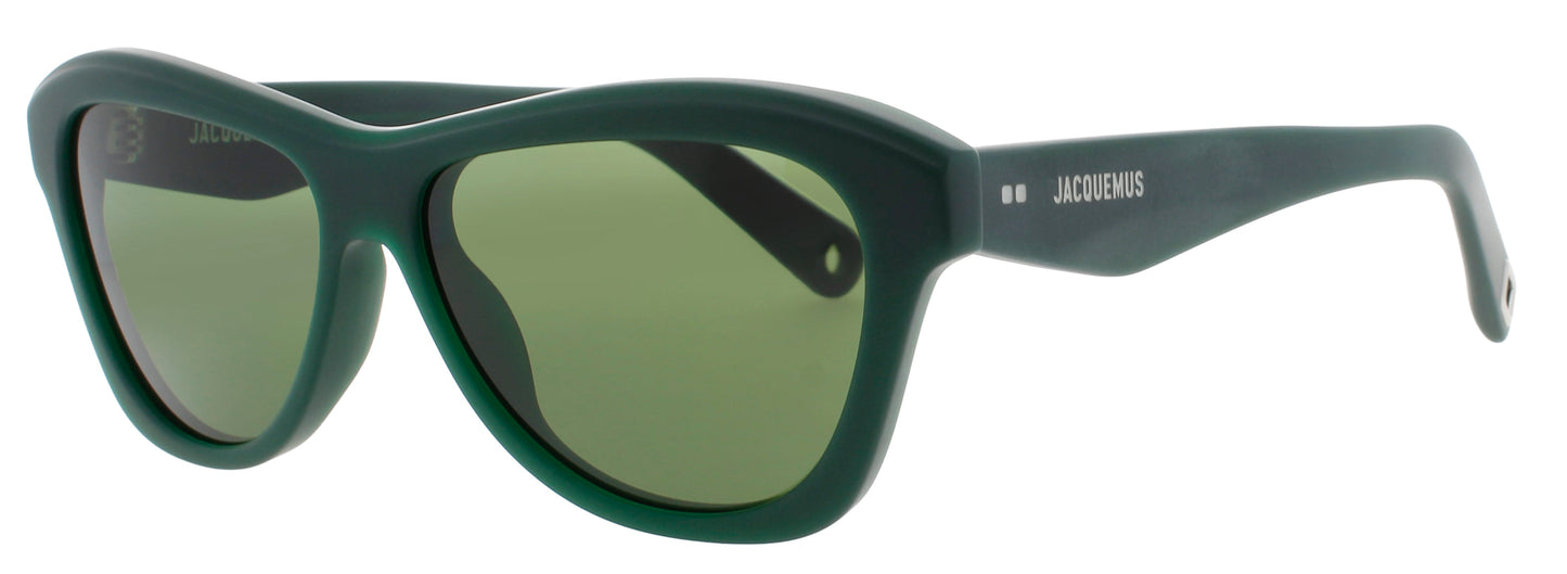 JACQUEMUS JAC59 Frame BLACK/SILVER Lens GREY