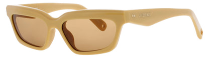 JACQUEMUS JAC62 Frame BANANA/GOLD Lens GREY TINT