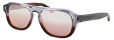 CUTLER AND GROSS CGSN-1319 Frame REVERSE GRAD SHERRY Lens BLUSH FLASH GRADIENT