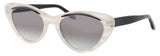 CUTLER AND GROSS CGSN-1321 Frame BLACK ON PEARL Lens SMOKE GRADIENT