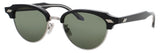 CUTLER AND GROSS CGSN-1335 Frame BLACK Lens GREEN