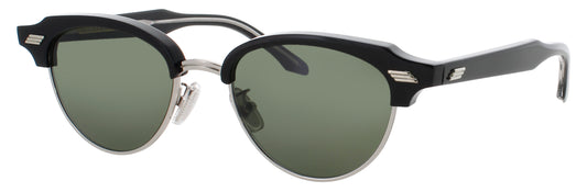 CUTLER AND GROSS CGSN-1335 Frame BLACK Lens GREEN