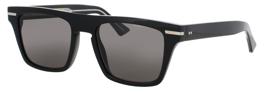CUTLER AND GROSS CGSN-1357 Frame BLACK TAXI Lens SMOKE