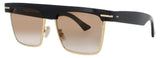 CUTLER AND GROSS CGSN-1359 Frame BLACK TAXI Lens BROWN GRADIENT