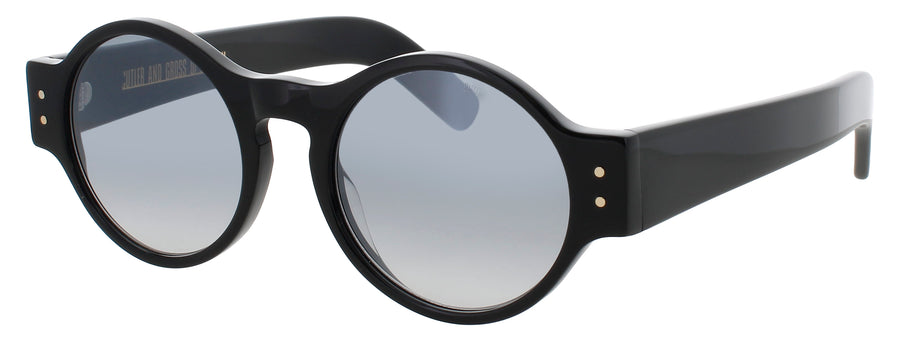 CUTLER AND GROSS CGSN-1374 Frame BLACK Lens SMOKE FLASH GRADIENT