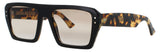 CUTLER AND GROSS CGSN-1375 Frame BLACK ON CAMO Lens LIGHT BROWN GRADIENT