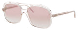 CUTLER AND GROSS CGSN-1376 Frame PINK CRYSTAL Lens BLUSH FLASH GRADIENT
