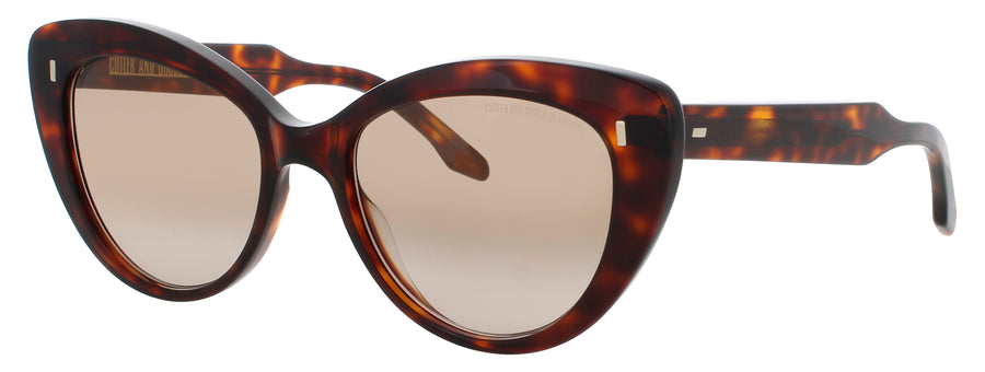 CUTLER AND GROSS CGSN-1350 Frame DARK TURTLE Lens LIGHT BROWN GRADIENT