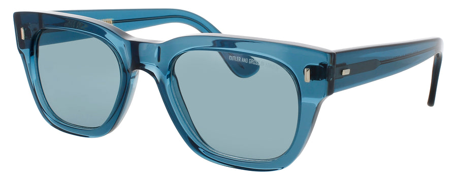 CUTLER AND GROSS CGSN-0772V2 Frame DEEP TEAL Lens BLUE