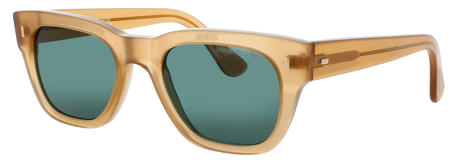CUTLER AND GROSS CGSN-0772V2 Frame BUTTERSCOTCH Lens GREEN
