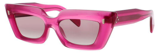 CUTLER AND GROSS CGSN-1408 Frame OPAL FUSCIA Lens ROSE GRADIENT