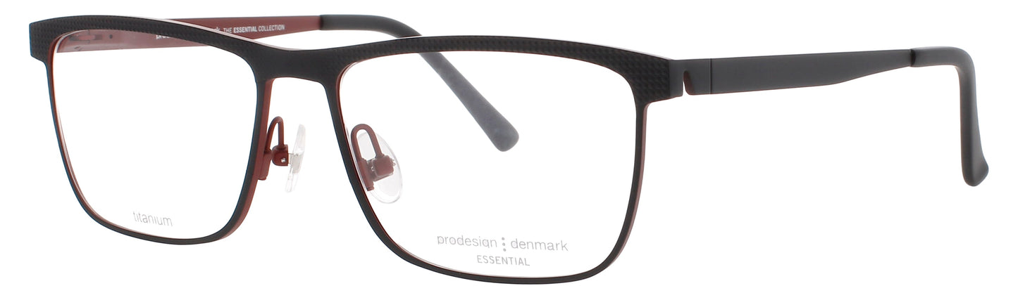 PRODESIGN 1449 Frame MATTE BLACK Lens DEMO