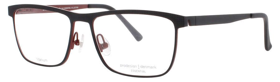 PRODESIGN 1449 Frame MATTE BLACK Lens DEMO