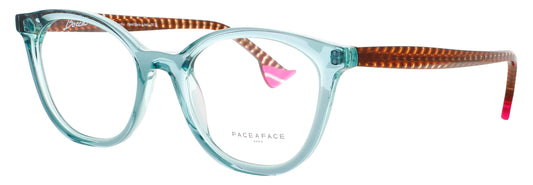 FACE A FACE BOCCA SCULPT 1 Frame TRANSPARENT BLUE GREEN Lens DEMO